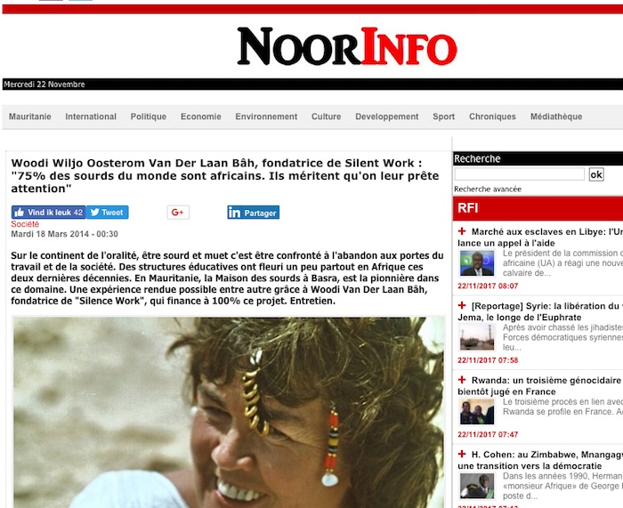 Noorinfo.com - interview - Mauritaanse Nieuws