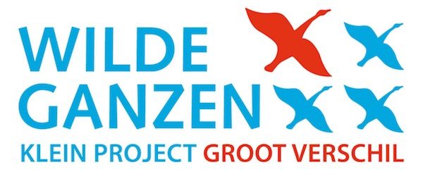 wilde ganzen logo - klein project groot verschil